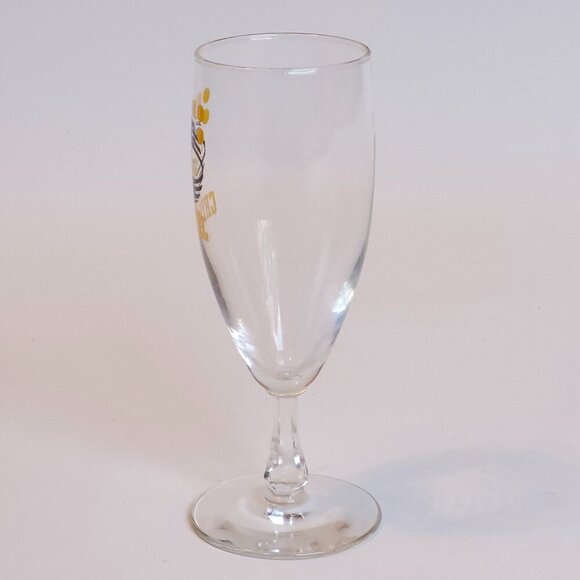 VINTAGE LABATT'S CRYSTAL Beer Glass Chalice Drinking Glass - Picture 2 of 6